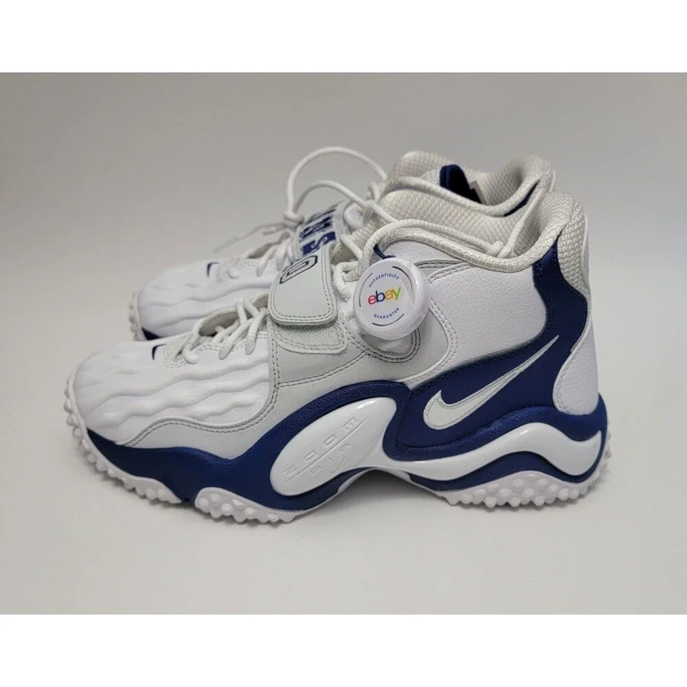 Nike Zoom Turf Jet 97 Barry Sanders Shoes Sneakers Men's 7.5 CW6680-100 9W Lions